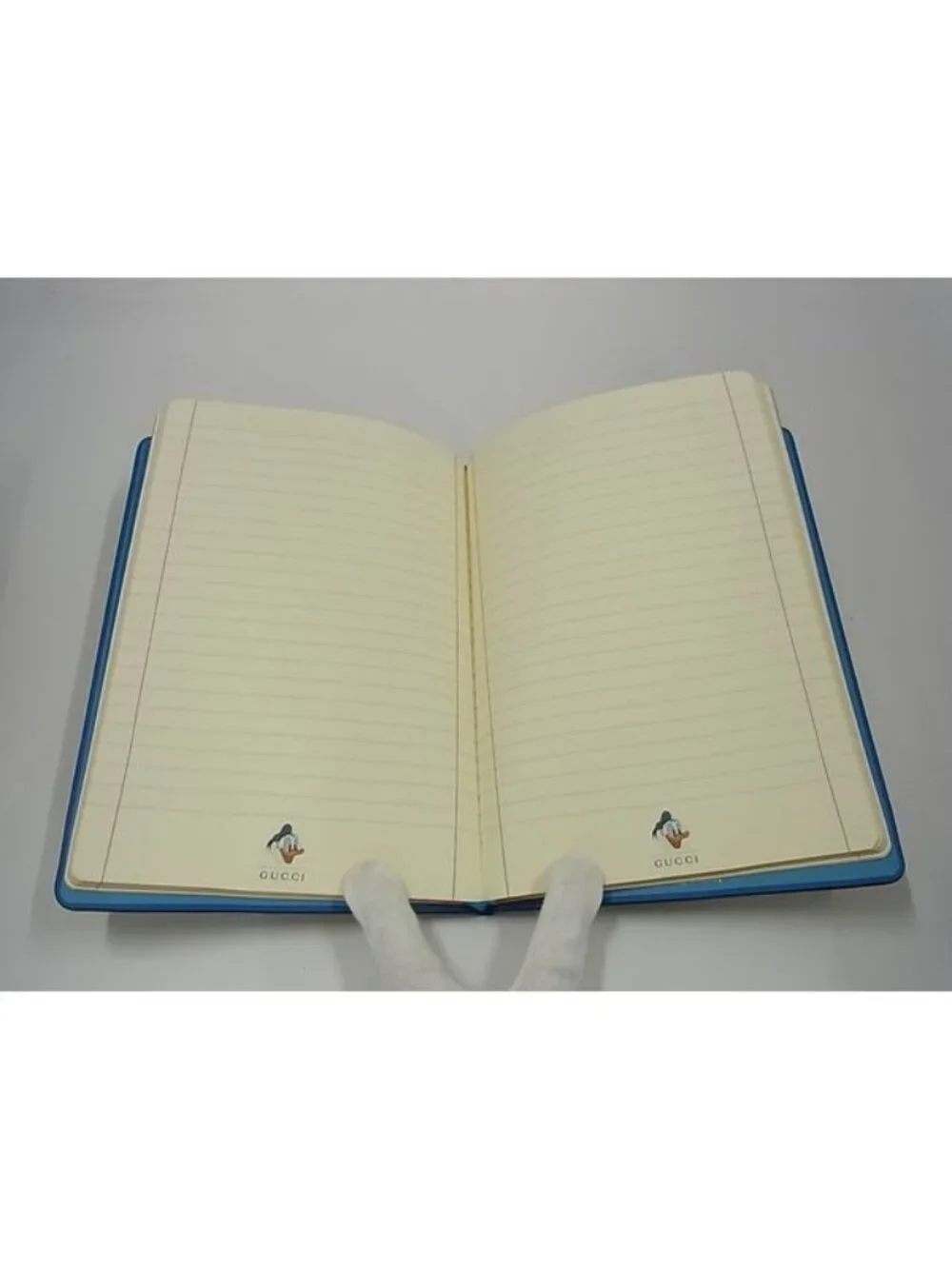 Gucci Disney Collaboration Donald GG Pattern Notebook Notepad Stationery